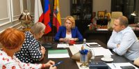 Альберт Куршутов и Янина Павленко провели совместный приёма граждан - Городской совет